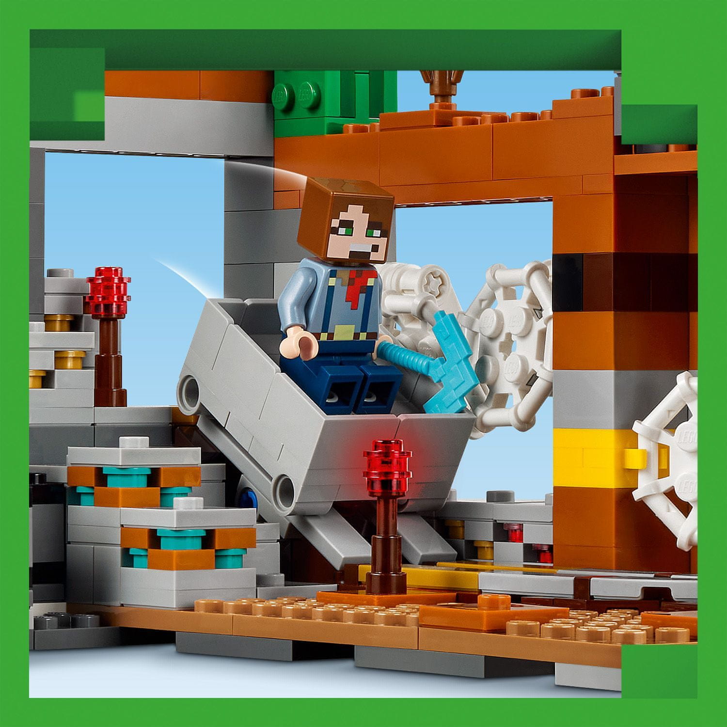 LEGO Minecraft 21263 Důlní šachta v pustině