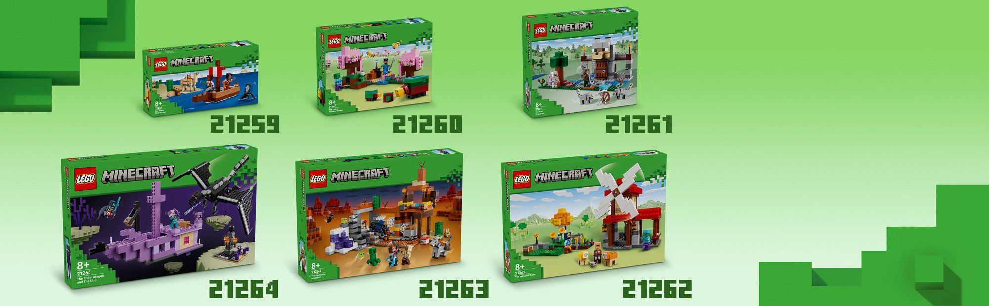 LEGO Minecraft 21263 Důlní šachta v pustině