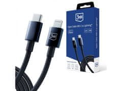 sarcia.eu 3mk Hyper Cable Black Kabel USB-C na Lightning 20W 5A 1.2m 