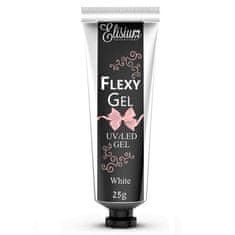 shumee Flexy Gel gel na prodloužení nehtů White 25g