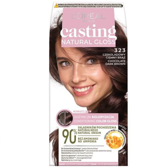 shumee Barva na vlasy Casting Natural Gloss 323 Chocolate Dark Brown