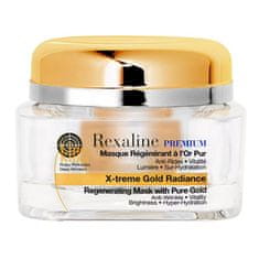 shumee Line Killer X-Treme Gold Radiance regenerační pleťová maska s částicemi zlata 50ml