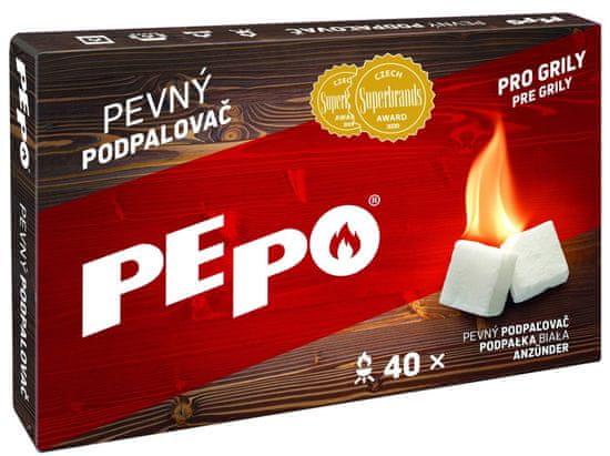 PE-PO podpalovač pevný - 40 podpalů (krabička)