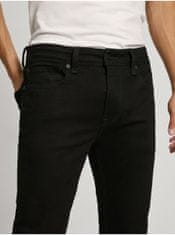 Pepe Jeans Černé pánské skinny fit džíny Jeans Pepe Jeans 32/32