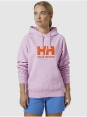 Helly Hansen Růžová dámská mikina s kapucí HELLY HANSEN HH Logo Hoodie 2.0 XS