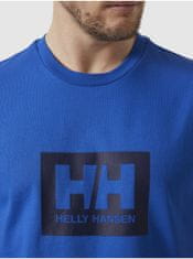 Helly Hansen Modré pánské tričko HELLY HANSEN HH Box T-Shirt L