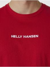 Helly Hansen Červené pánské tričko HELLY HANSEN Core T-Shirt S