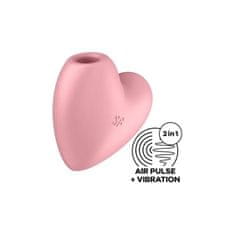 Satisfyer Cutie Heart stimulátor na klitoris - růžový