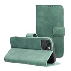 FORCELL Pouzdro Flipové TENDER Book Case pro IPHONE 13 green 5903396139758