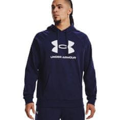 Under Armour Mikina tmavomodrá 183 - 187 cm/L Rival Fleece Logo