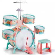 iMex Toys Multifunkční bubny XL Jazz Drum set