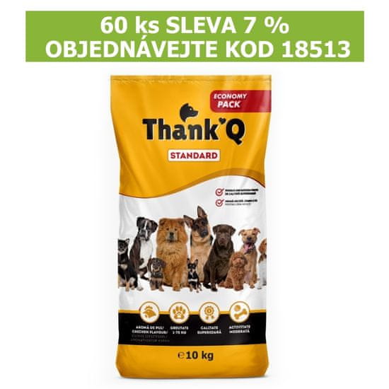 Thank´Q Standard Dog Adult Kuře 10 kg