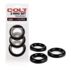 CalExotics Kroužek-Colt 3 Ring Set Black