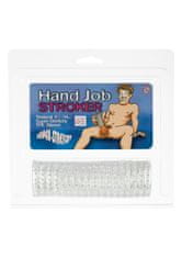 CalExotics Masturbátor - Hand Job Stroker Clear