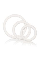 CalExotics Prsten-Rubber Ring White Set 3Pcs