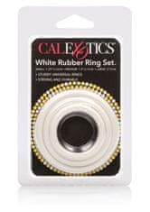 CalExotics Prsten-Rubber Ring White Set 3Pcs