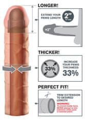 Pipedream Návlek Z Kybernetické Kůže Na Prodlužovací 5Cm