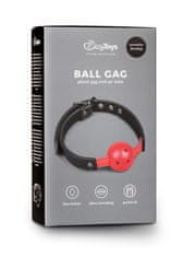 Easytoys Gag-Ball Roubík S Pvc Míčkem - Červený