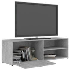 Vidaxl TV stolek betonově šedý 120 x 34 x 37 cm kompozitní dřevo