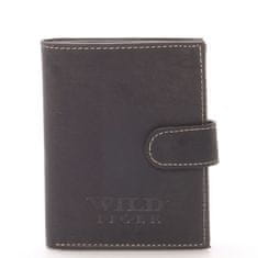 Wild Pánská kožená peněženka černá WILD Amazon