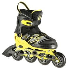 shumee NA11010 ČERNO-ŽLUTÁ VEL. L (39-42) NILS EXTREME INLINE BRUSLE