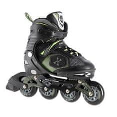 shumee NA9080 ČERNO/ZELENÁ VELIKOST S (3134) NILS EXTREME INLINE BRUSLE