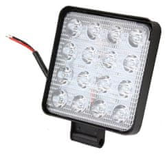 MAR-POL LED prostorové světlo 12/24V, 16xLED, čtvercové M82752