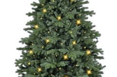 LAALU.cz Vánoční stromek DELUXE jedle Bernard 360 cm se SMART LED OSVĚTLENÍM