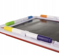 Kruzzel Magic board dětský tablet Magic Drawing Pad LED kreslící pera 16950 