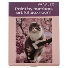 Maaleo Malování podle čísel 40x50cm - kotě Maaleo 22783 