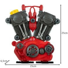 Kruzzel 22476 LED hračkový motor 