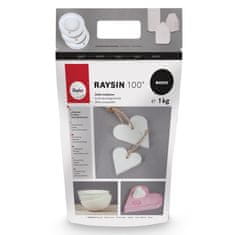 Rayher.	 Modelářská sádra "Raysin 100", bílá, 1kg