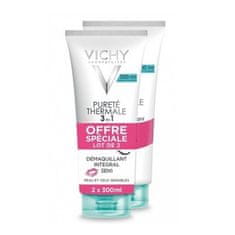 Vichy Vichy Pureté Thermale 3 En 1 Démaquillant Intégral Peau Sensible 2x300ml 