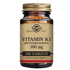 Solgar Solgar Vitamin K1 100cmg 100 Tablets 