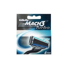 Gillette Gillette Mach3 Turbo Refill 4 Units 