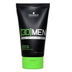 Schwarzkopf Schwarzkopf Professional 3D Men Strong Hold Gel 150ml 