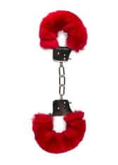 Easytoys Pouta-Furry Handcuffs - Red