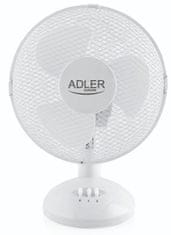 WOWO Ventilátor stolní, ventilátor Adler AD 7302 23cm 56Db 45W