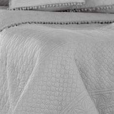 AmeliaHome Přehoz na postel Meadore II šedý, velikost 200x220