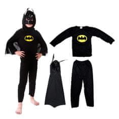Aga4Kids Dětský kostým Batman M 120-130 cm