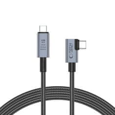 Tech-protect Ultraboost Max L kabel USB 4.0 8K / USB-C 240W 1.5m, šedý