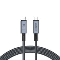 Tech-protect Ultraboost Max kabel USB 4.0 8K / USB-C 240W 2m, šedý