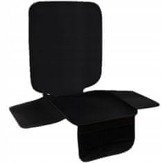 Xtrobb 24572 Ochrana sedadla pod autosedačku EKO kůže, 136,5 x 89 cm, černá
