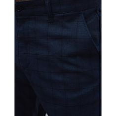 Dstreet Pánské volnočasové kalhoty VIRAL tmavě modré ux4381 s32