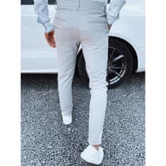 Dstreet Pánské kalhoty VIRAL světle šedé ux4382 s36