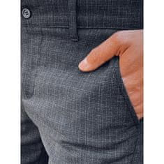 Dstreet Pánské kalhoty VIRAL grafitové ux4383 s36