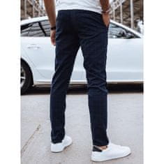 Dstreet Pánské volnočasové kalhoty KELA tmavě modré ux4387 s34