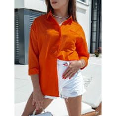 Dstreet Dámské tričko TRENDSET oranžové dy0436 S