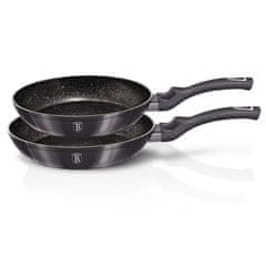 shumee POTAHOVÁNÍ FRY FRY SET ŽULA 22/26cm BERLINGER HAUS Carbon Pro BH-6908