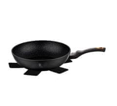 shumee ŽULOVÁ PÁNEV / WOK 28CM BERLINGER HAUS ČERNÁ RŮŽE BH-1638-N